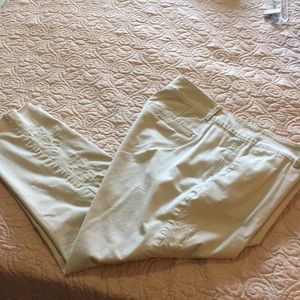 Cute khaki ankle pants